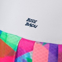 Falda Bidi Badu Kaleido Pleated Blanco Mix  Offer + Cheap