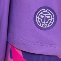 Falda Bidi Badu Spike Stampato Ondulato Lila Junior  Offerta + Economico