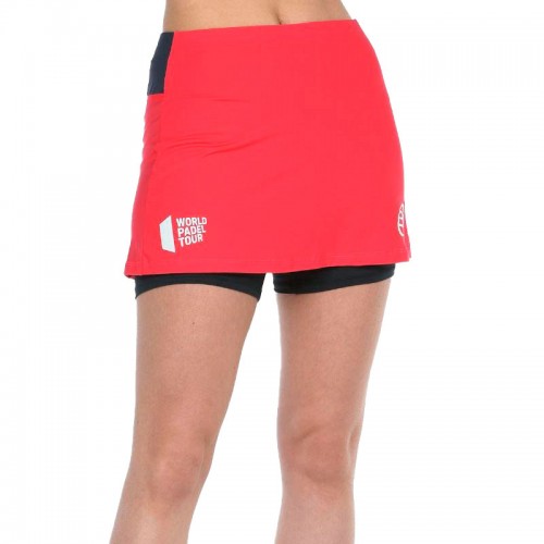 Skirt Bullpadel WPT Resoba Carmesi Fluor Skirt Bullpadel WPT Resoba Carmesi Fluor