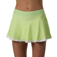 Falda Drop Shot Lys Verde Blanco  Oferta + Barato