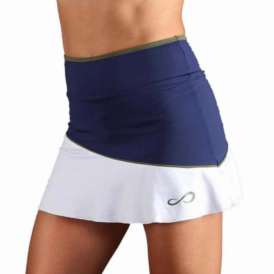 Falda Endless Curve Azul Marino  Offer + Cheap