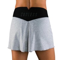 Falda Endless Diamond Gris Chine  Offre - Pas cher