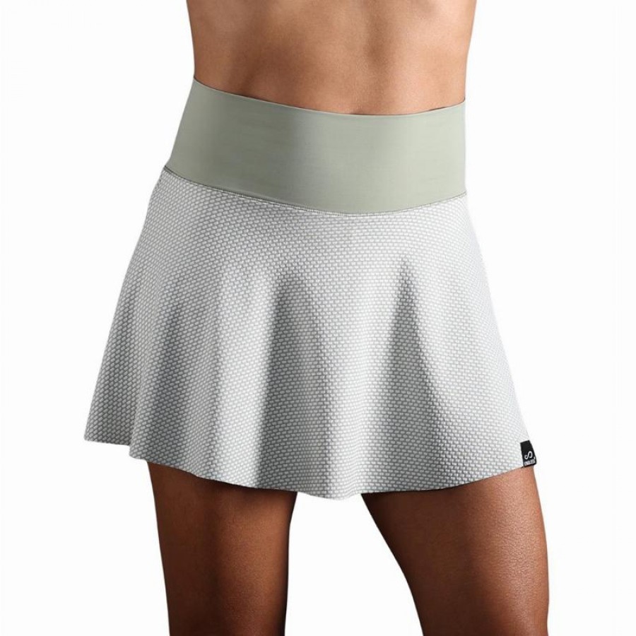 Falda Endless Lux II Verde Claro Blanco