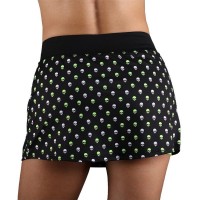 Falda Infinita Impressão Minima Caveiras Verde  Oferta + Barato