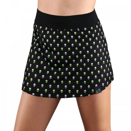 Falda Endless Minimal Print Skulls Verde Junior Falda Endless Minimal Print Skulls Verde Junior