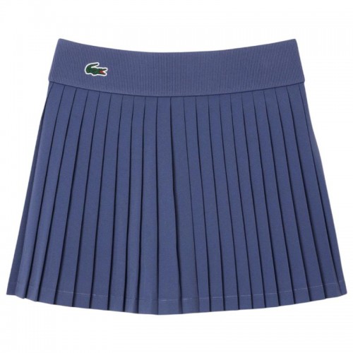 Falda Lacoste Ultra Dry Violeta Azul Falda Lacoste Ultra Dry Violeta Azul