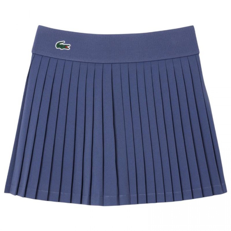 Falda Lacoste Ultra Dry Violeta Azul  Offer + Cheap
