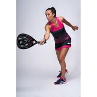 Viper Skirt Diva Lethal Black Pink  PADELPOINT Viper Skirt Diva Lethal Black Pink