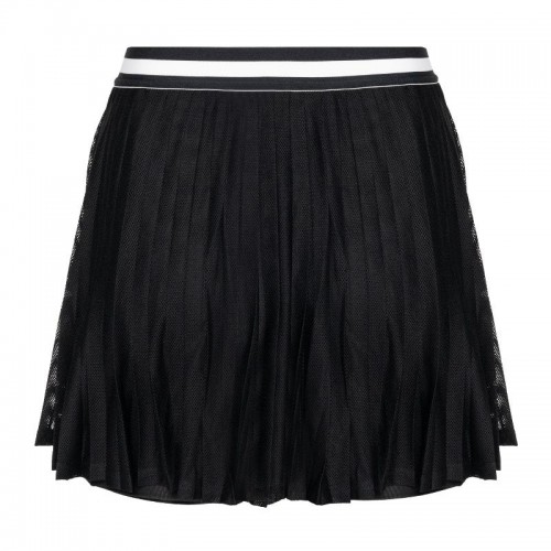 Falda Wilson Team Pleated Negro Falda Wilson Team Pleated Negro