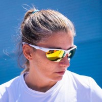 Addictive Alejandra Salazar Gandia C9 Bianco Arancione Occhiali da Vista  Offerta + Economico