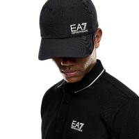 Gorra Armani EA7 Baseball Negro Blanco