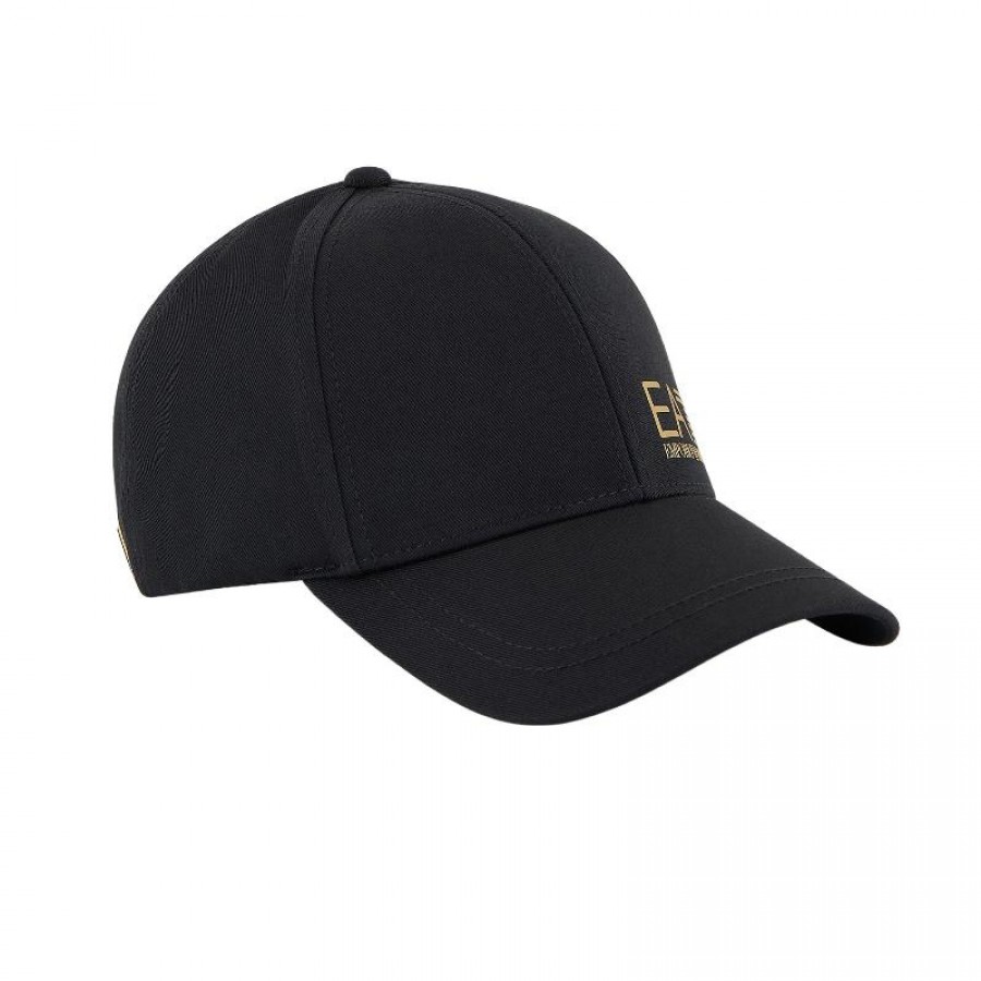 Gorra Armani EA7 Negro Dorado