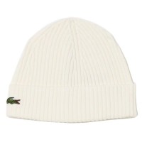 Gorro Lacoste Lana Blanco  Offer + Cheap