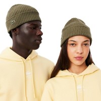 Gorro Lacoste Lana Verde Kaki  Offer + Cheap
