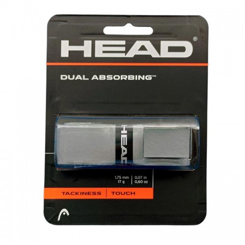 Grip Reemplazo Head Dual Absorbing Gris Grip Reemplazo Head Dual Absorbing Gris