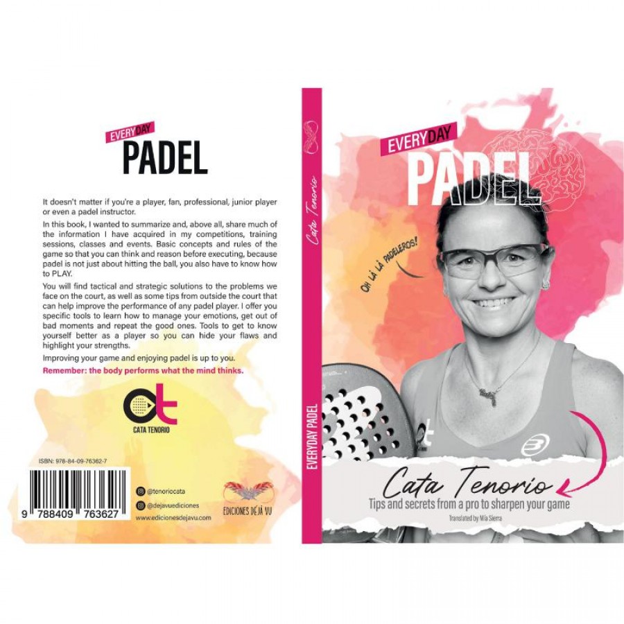 Libro di degustazione in inglese Tenorio Daily Padel