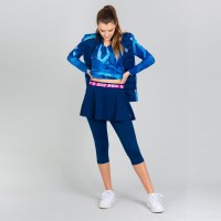 Bidi Badu Faida Dark Blue Pink Skirt Meshes  PADELPOINT Bidi Badu Faida Dark Blue Pink Skirt Meshes