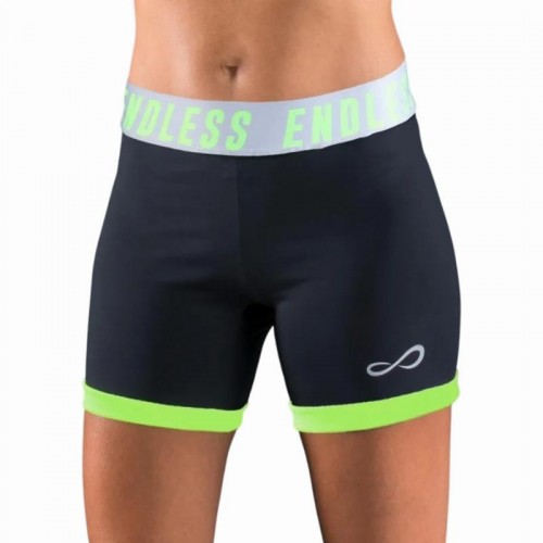 Mallas Endless Strech Negro Verde Mallas Endless Strech Negro Verde