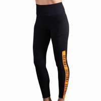 Leggings Endless Syncro Nero Arancio  Offerta + Economico