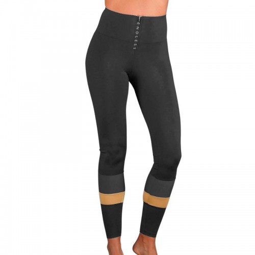 Mallas Endless Zip Negro Mallas Endless Zip Negro