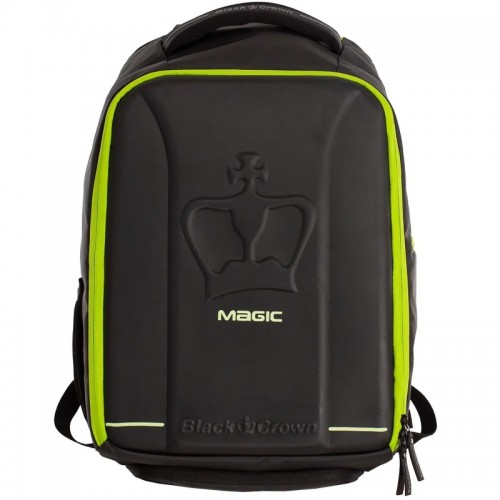Mochila Black Crown Magic Negro Amarillo Mochila Black Crown Magic Negro Amarillo