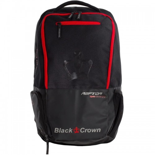 Mochila Black Crown Raptor Negro Rojo Mochila Black Crown Raptor Negro Rojo