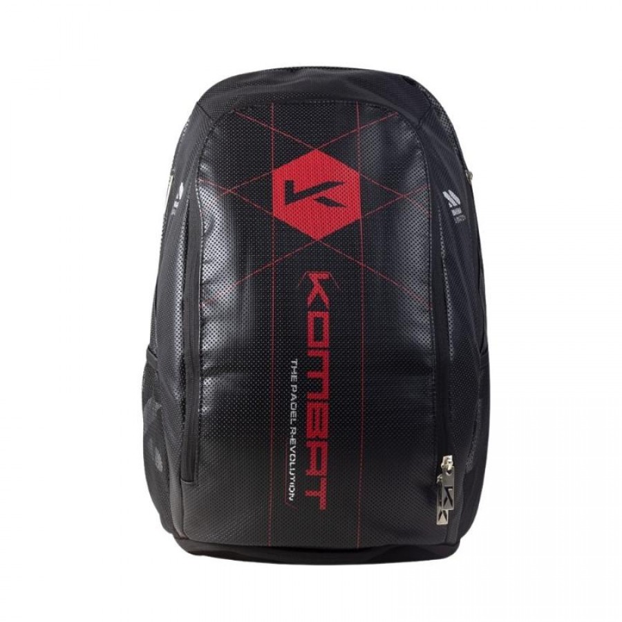 Mochila Kombat Manu Martin Fuji Negro Rojo  Oferta + Barato