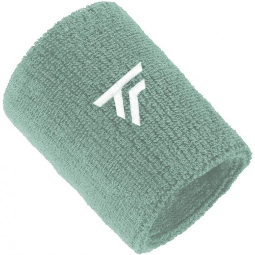 Muñequera Tecnifibre XL Verde 1 Unidad