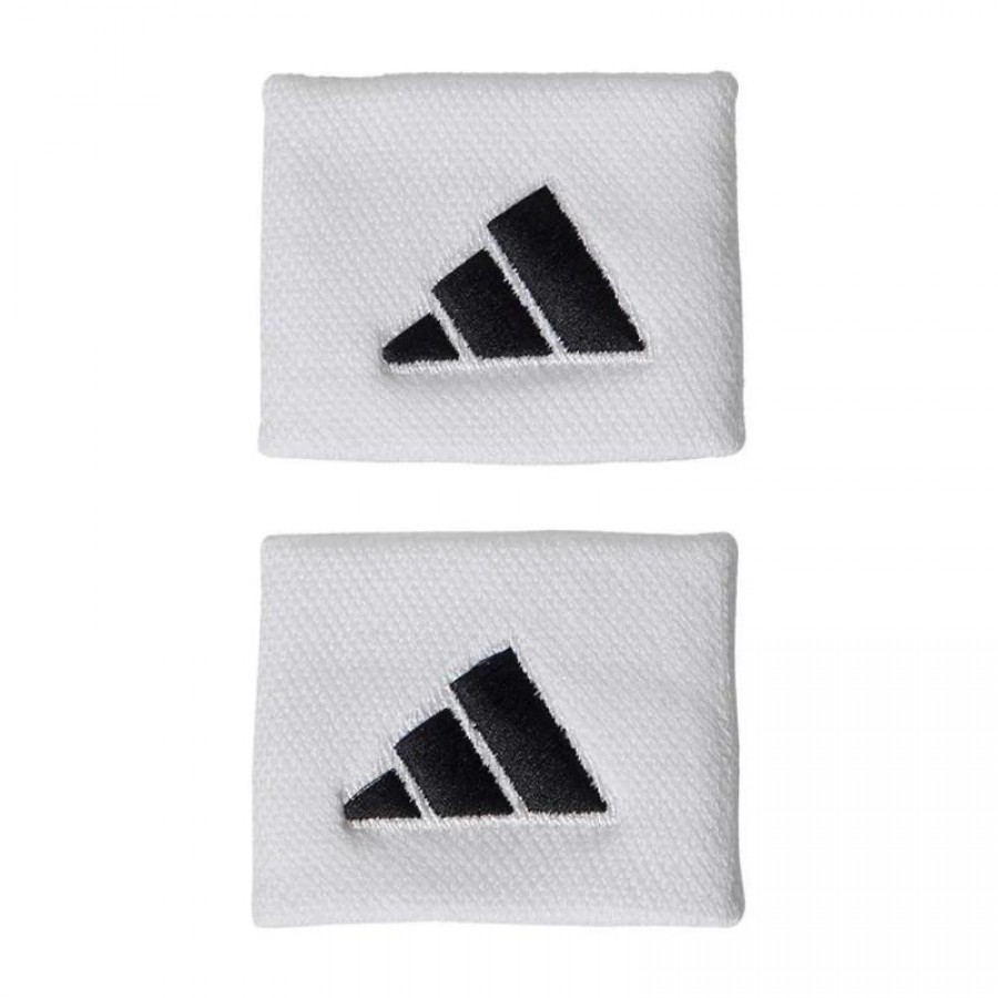 Adidas Short White Black Wristbands 2 Units  Offer + Cheap
