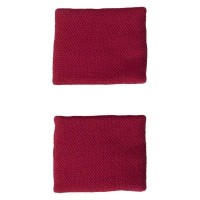 Munequeras Adidas Cortas Rojo Gris 2 Unidades  Oferta + Barato