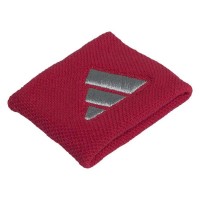 Munequeras Adidas Cortas Rojo Gris 2 Unidades  Oferta + Barato