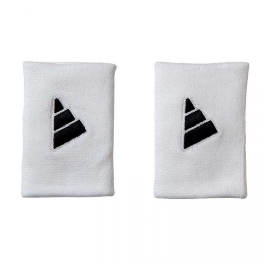 Adidas Long White Black Wristbands 2 Units  Offer + Cheap