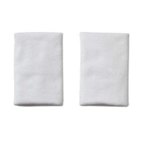 Adidas Long White Black Wristbands 2 Units  Offer + Cheap