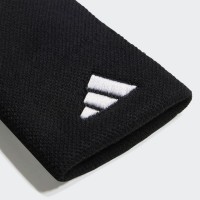 Muñequeras Adidas Negro Grande 2 Unidades  Oferta + Barato
