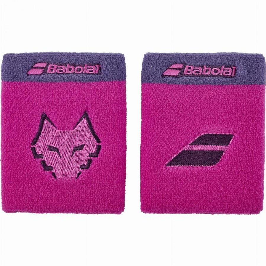 Babolat Juan Lebron Terry Jumbo Braccialetti a Lampone 2 Unità