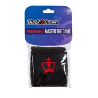 Black Crown Short Black Wristbands 1 Unit  Offer + Cheap