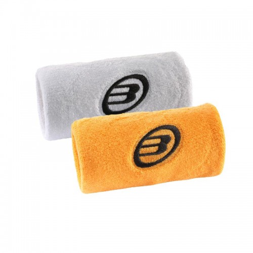 Muñequeras Bullpadel BPMU262 Blanco Mandarina