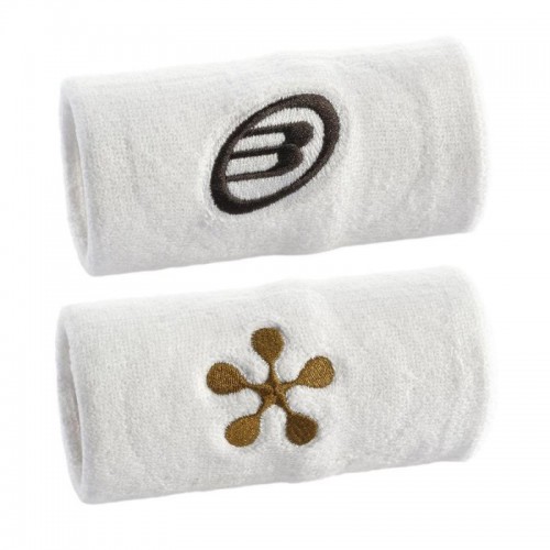 Bullpadel Premier Padel Wristbands BPMU2507 Stone White 2 Units Bullpadel Premier Padel Wristbands BPMU2507 Stone White 2 Units