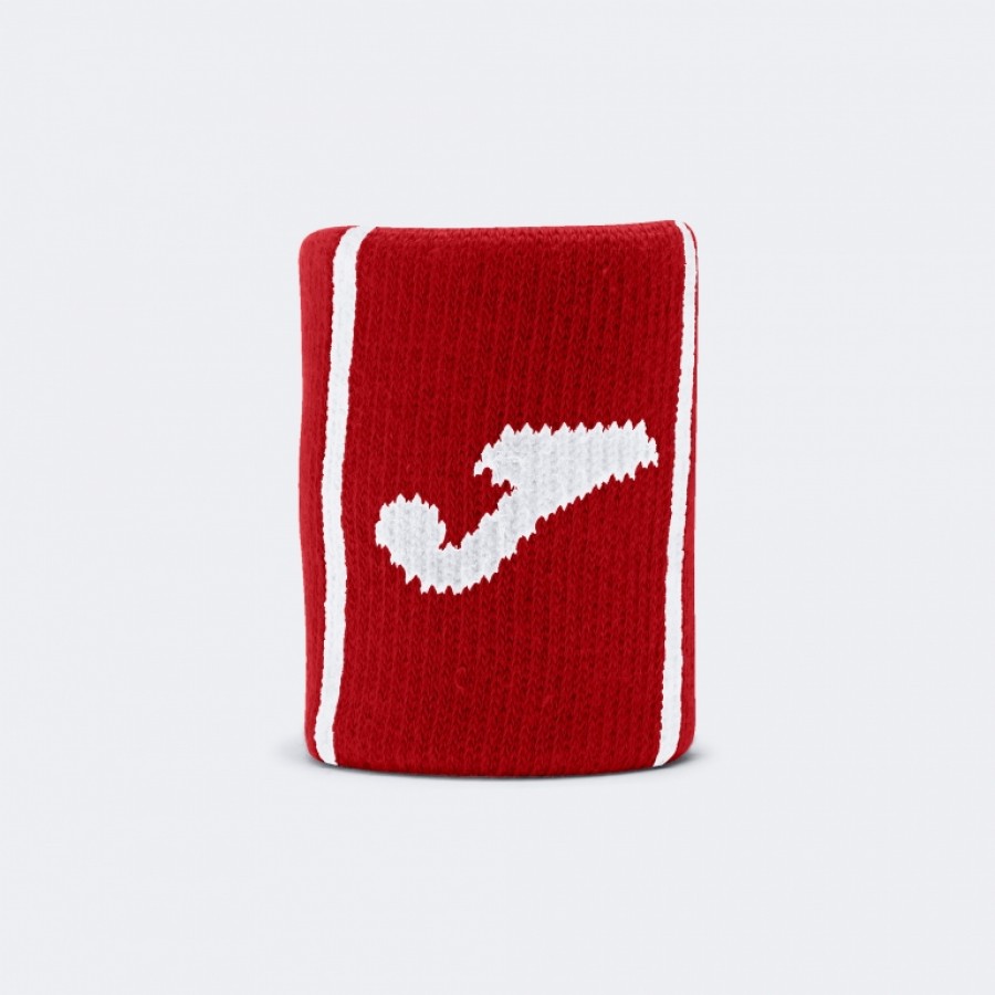 Pulseiras joma jogo branco vermelho 2 unidades  Oferta + Barato