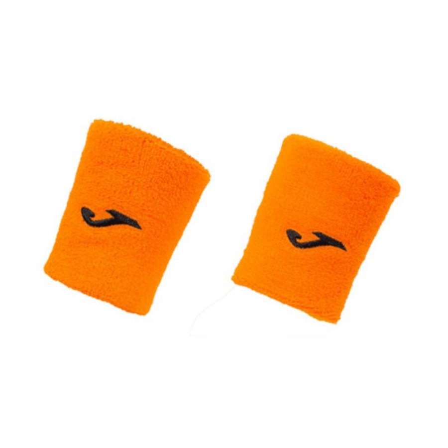 Muñequeras Joma Logo Naranja 2 Unidades