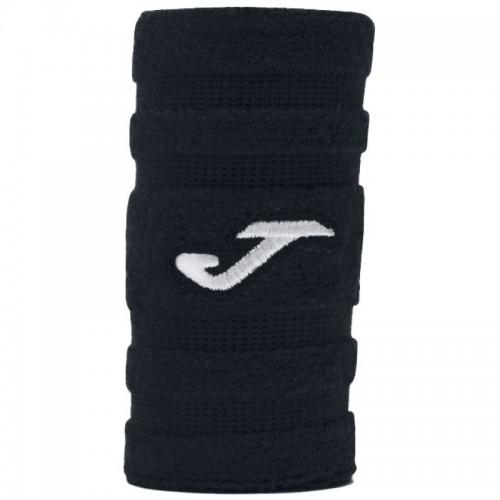Joma Slam Pro Long Black Wristbands 2 Units Joma Slam Pro Long Black Wristbands 2 Units