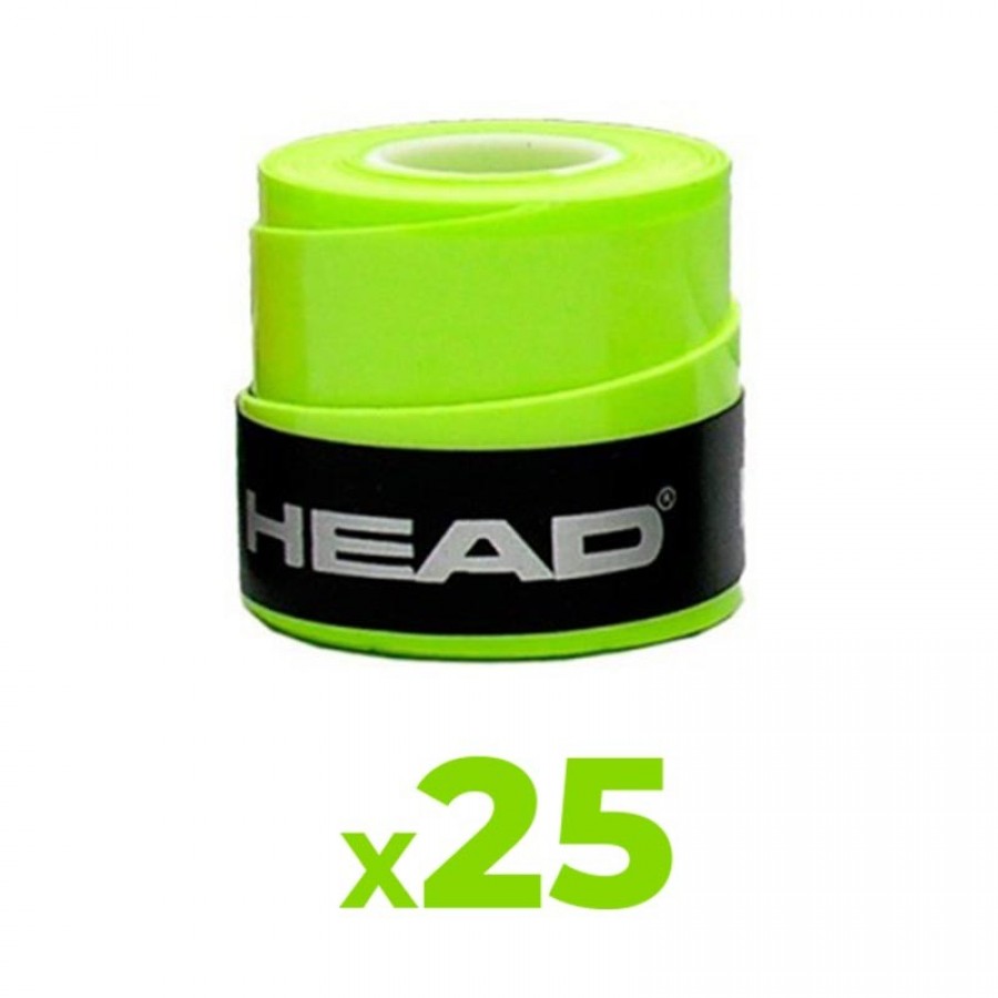 Overgrip Testa Xtreme Soft Yellow 25 Unità