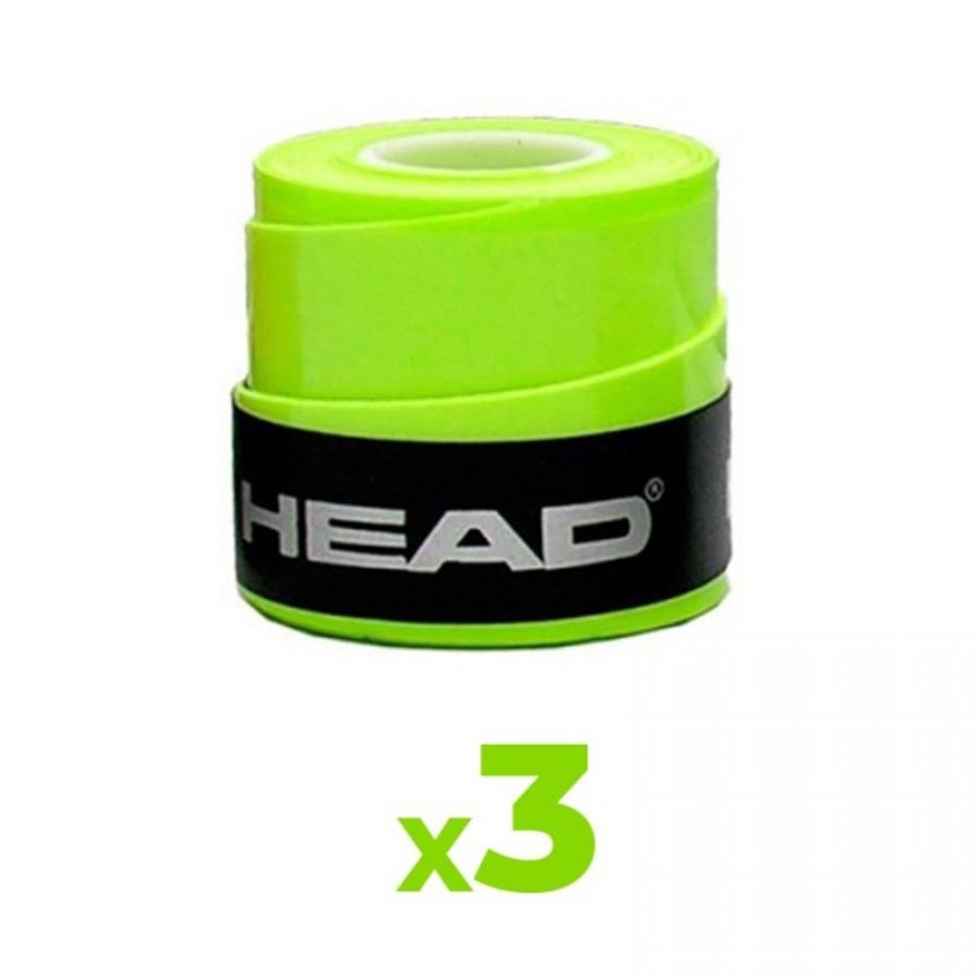 Overgrip Head Xtreme Soft Yellow 3 Unità