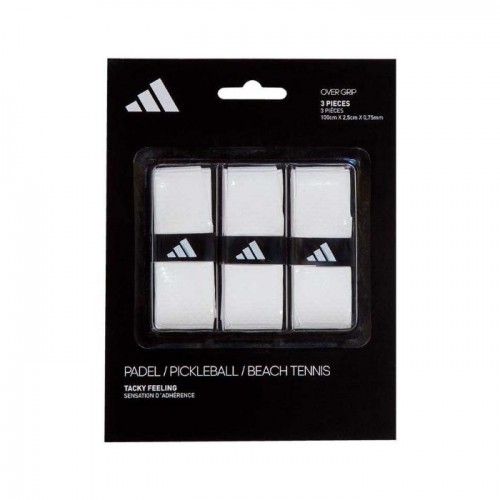 Overgrips Adidas Tacky Feeling Blanco 3 Unidades Overgrips Adidas Tacky Feeling Blanco 3 Unidades