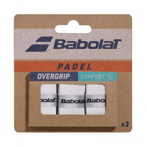 Suspensions Babolat Comfort Padel Blanco 3 Unidades
