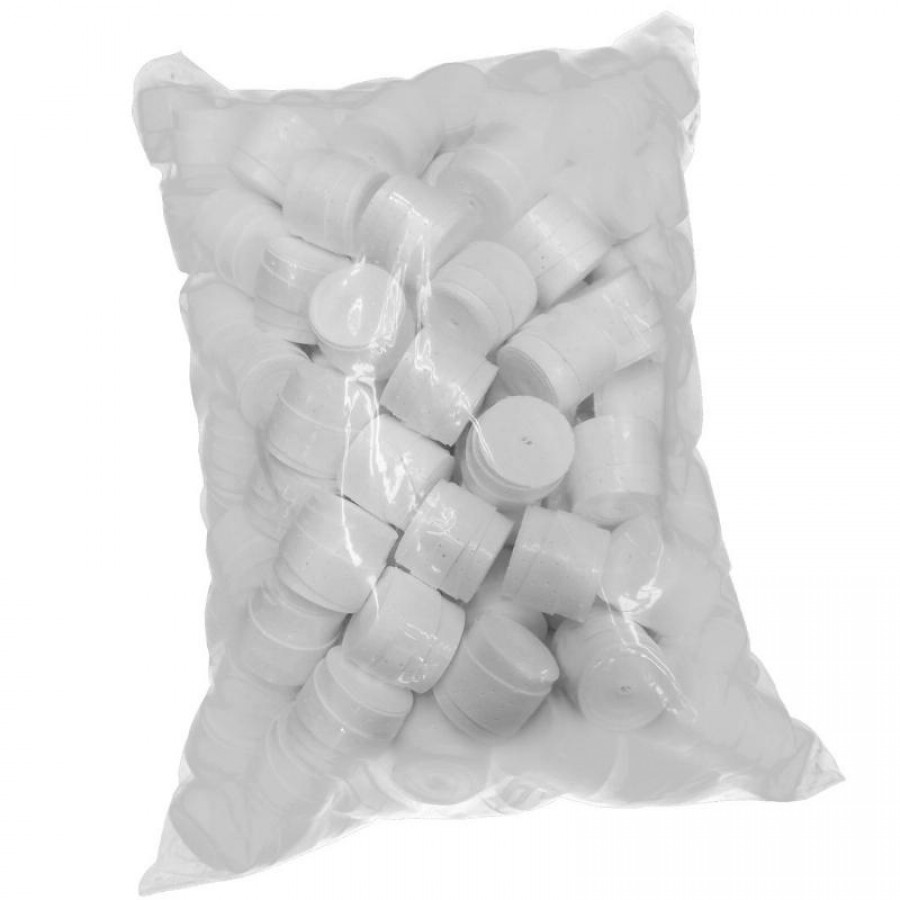 Overgrips Head Padel Pro Perforated White 200 Units  Offer + Cheap