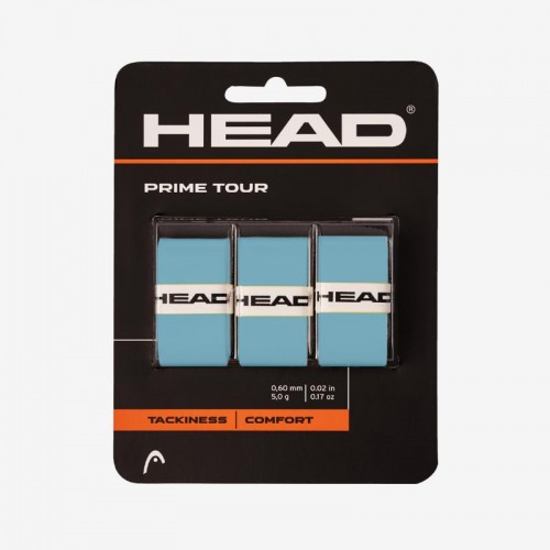 Overgrips Head Prime Tour Azul 3 Unidades Overgrips Head Prime Tour Azul 3 Unidades