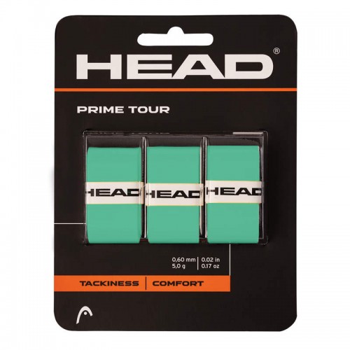 Overgrips Head Prime Tour Mint 3 Units Overgrips Head Prime Tour Mint 3 Units