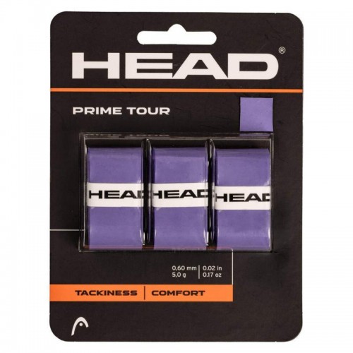 Overgrips Head Prime Tour Purpura 3 Unidades