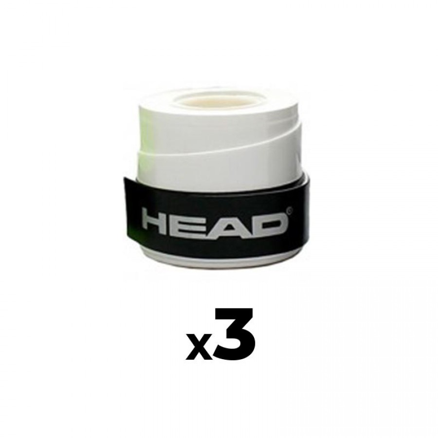 Overgrips Head Xtreme Soft White 3 Unità
